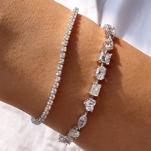 Moissanite Tennis Bracelet