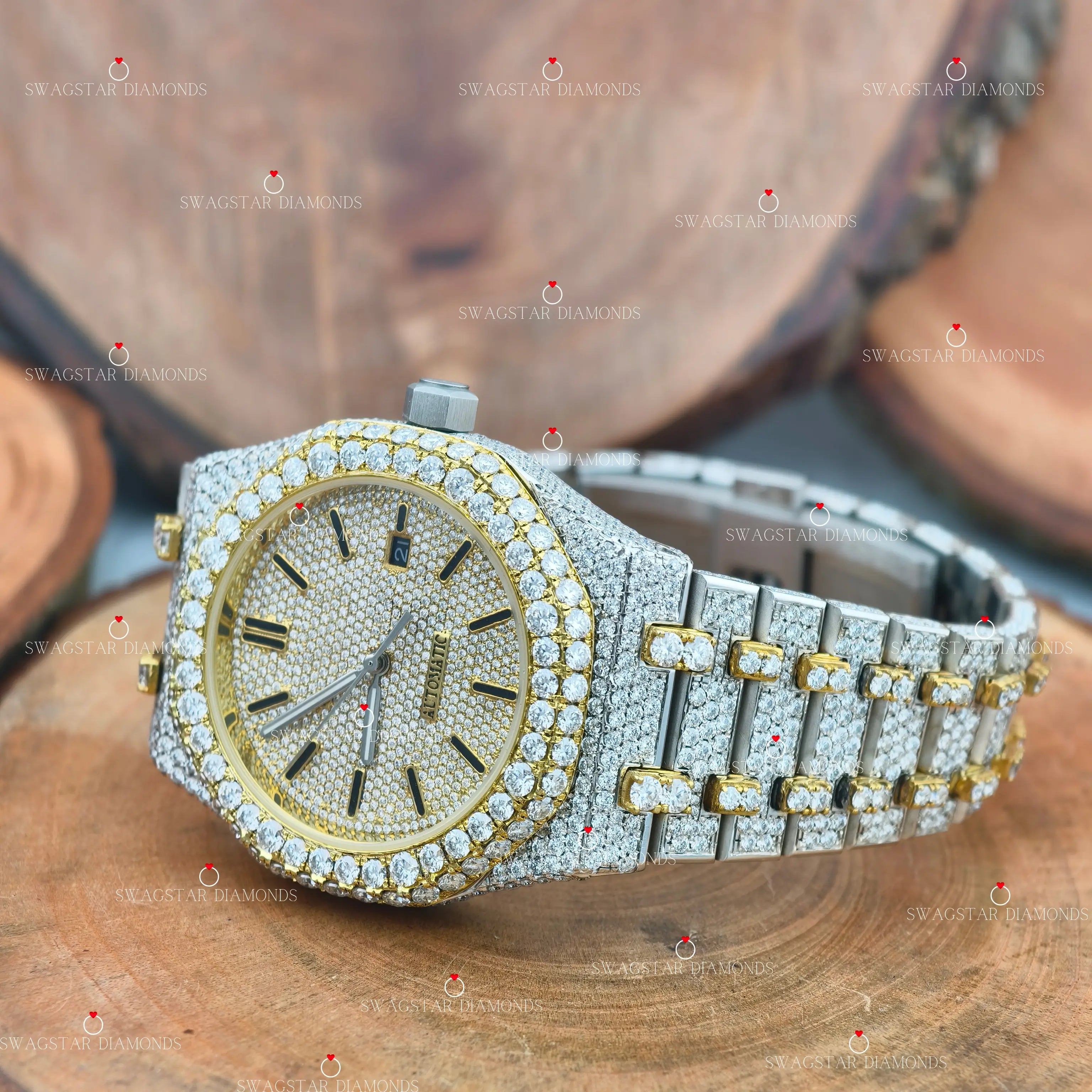 Moissanite Watch For Men