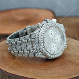 Multi Chrono Moissanite Diamond Watch For Men