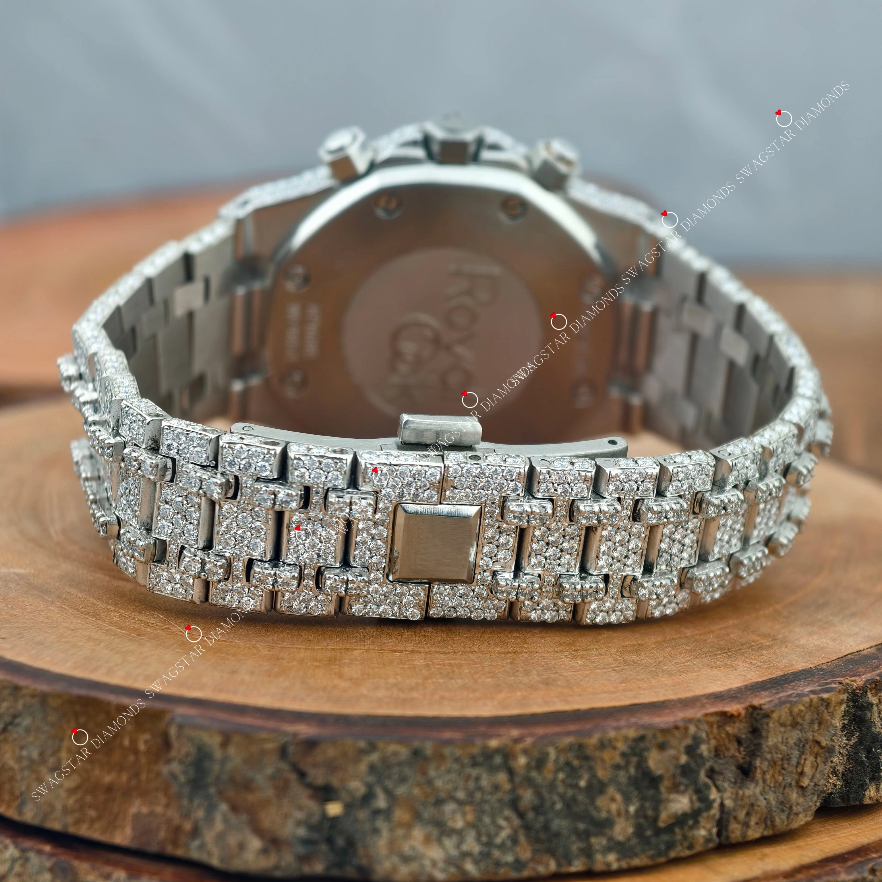 Multi Chrono Moissanite Watch For Men