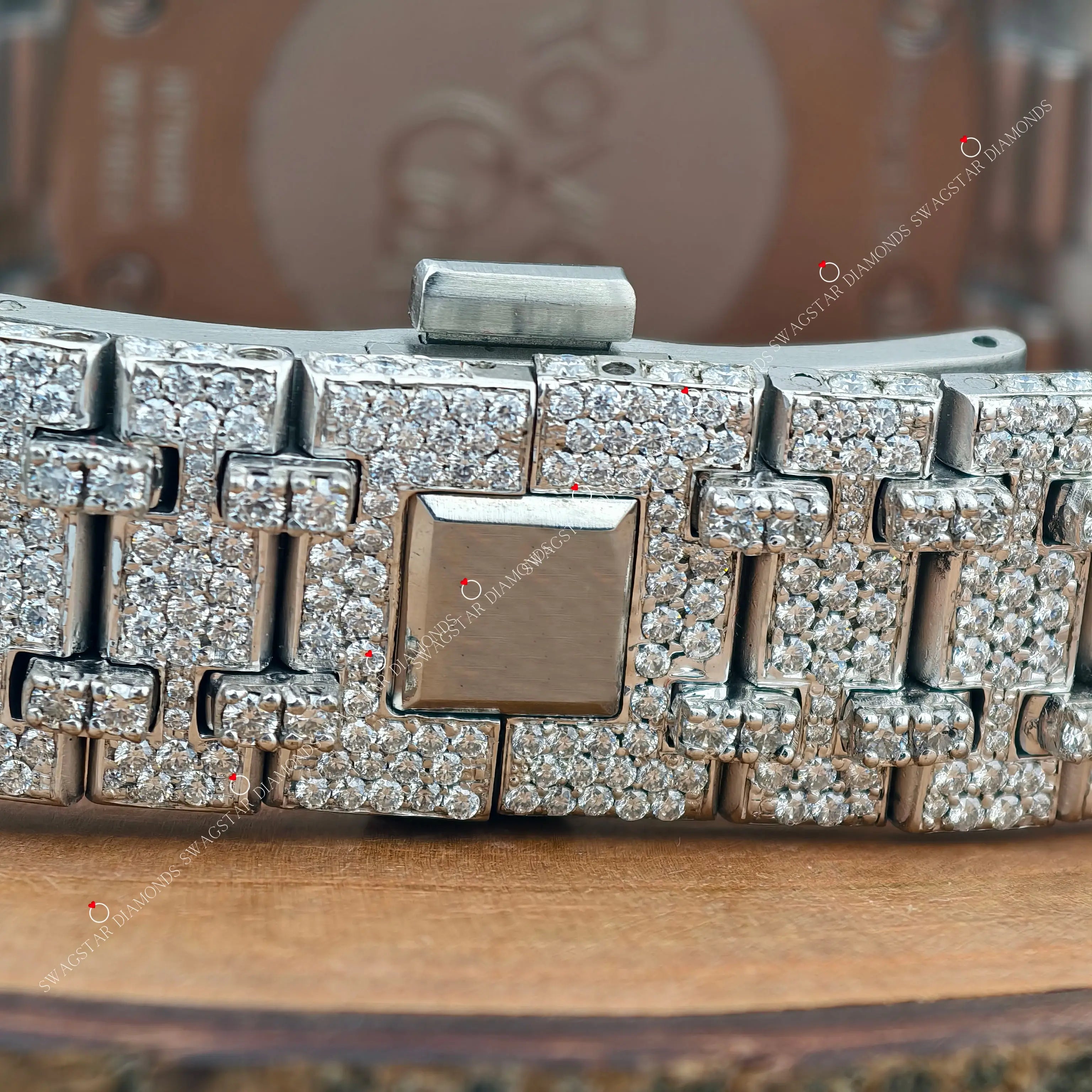 Multi Chrono Moissanite Watches.
