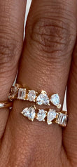 Unique Lab Diamond Eternity Band (CUSTOM ORDER FOR SARINA)
