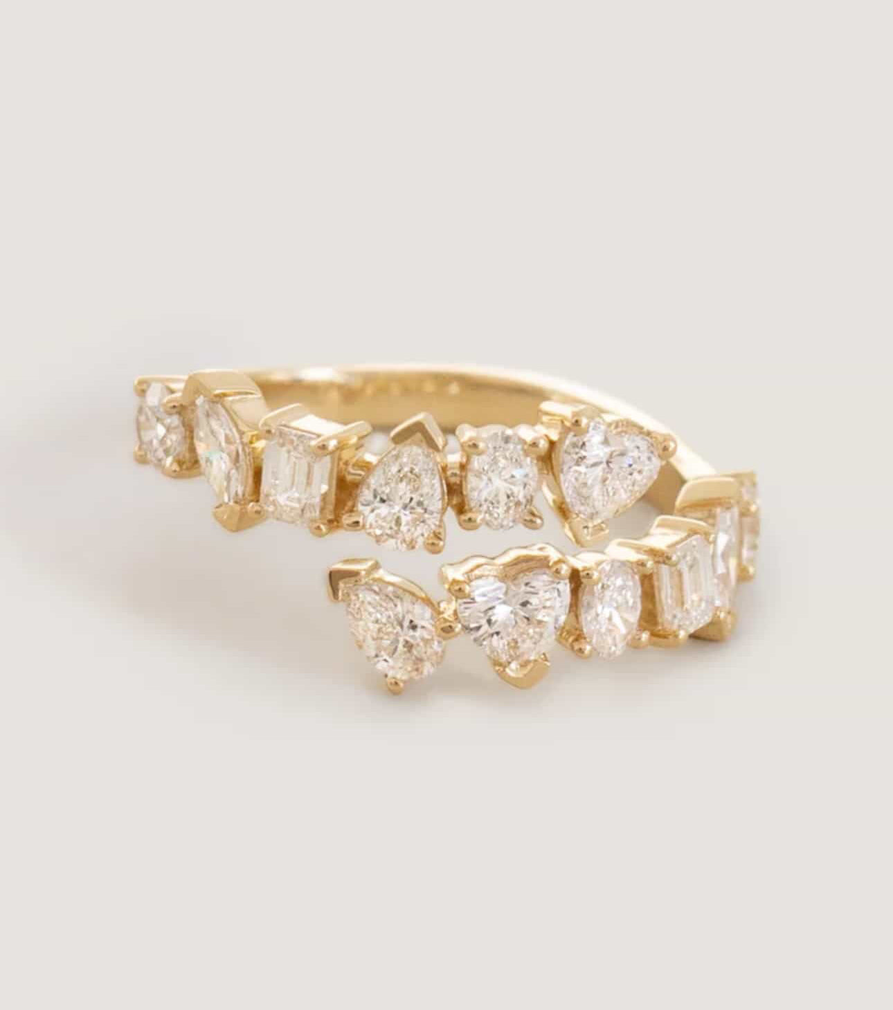 Unique Lab Diamond Eternity Band (CUSTOM ORDER FOR SARINA)