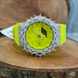 Neon Strap Throne  Moissanite Watch