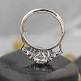Oval And Marquise Cut Engagement Ring