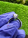 Oval Cut Lab Grown Diamond Ring For Her