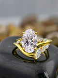 Oval Cut Lab Grown Diamond Ring