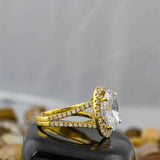 Oval Shaped Diamond Ring