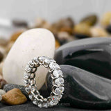 Oval U Prong Full Eternity Band