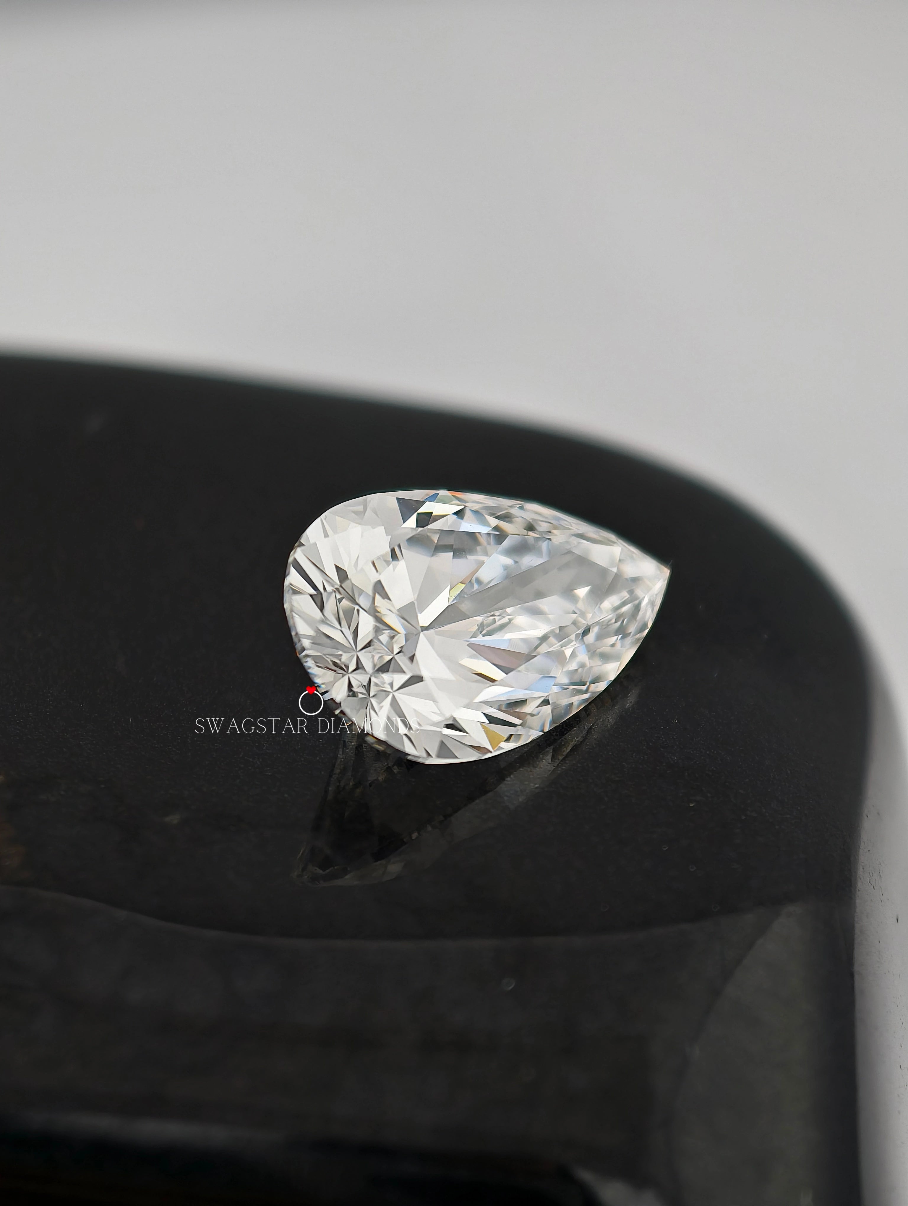 Pear Cut CVD Diamond