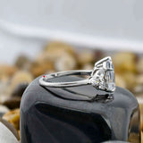 Pear Cut Cluster Ring