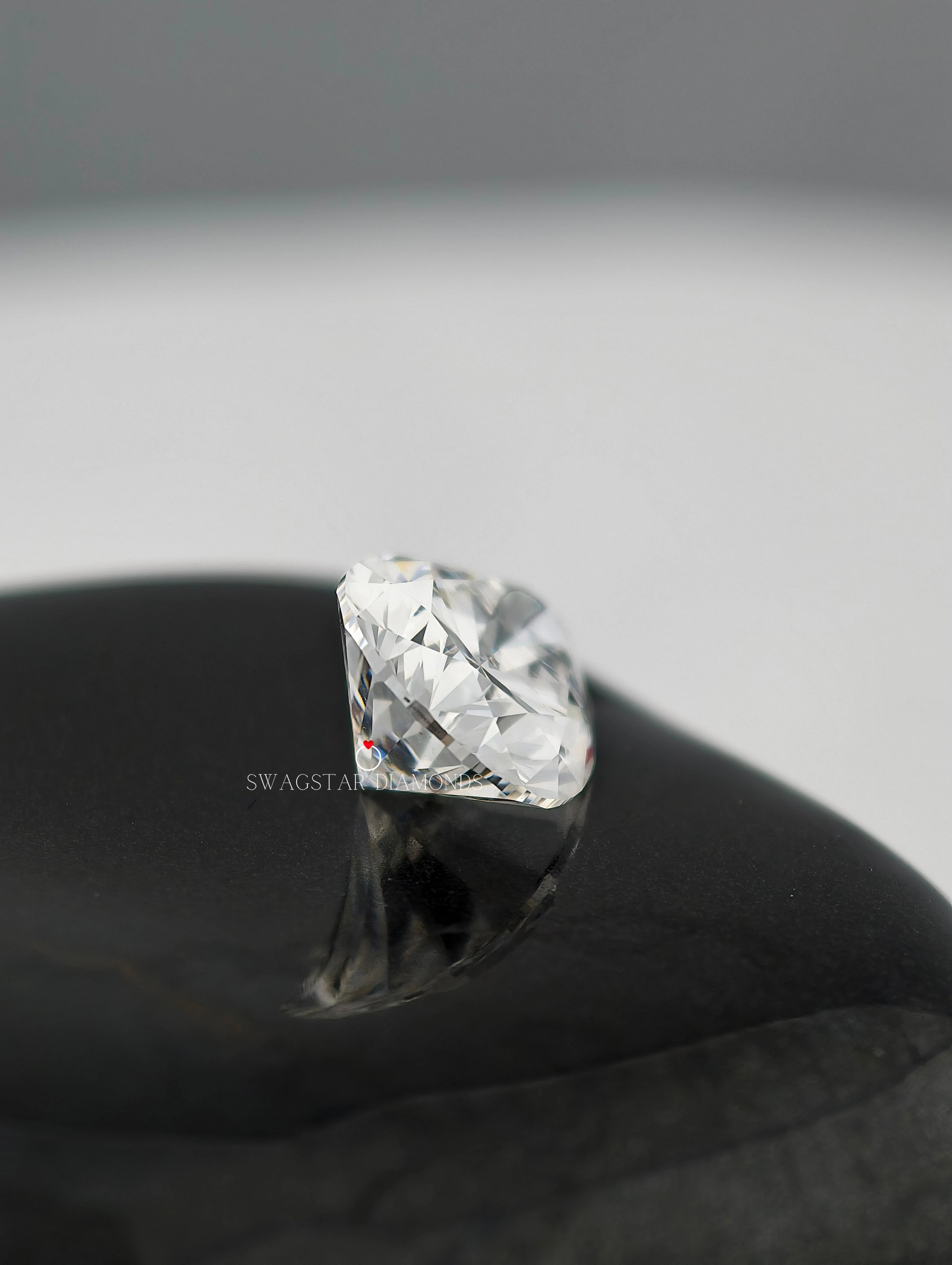 Pear Cut D VVS Lab Diamond