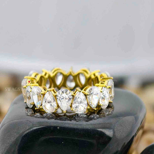 Pear Cut Full Eternity Band