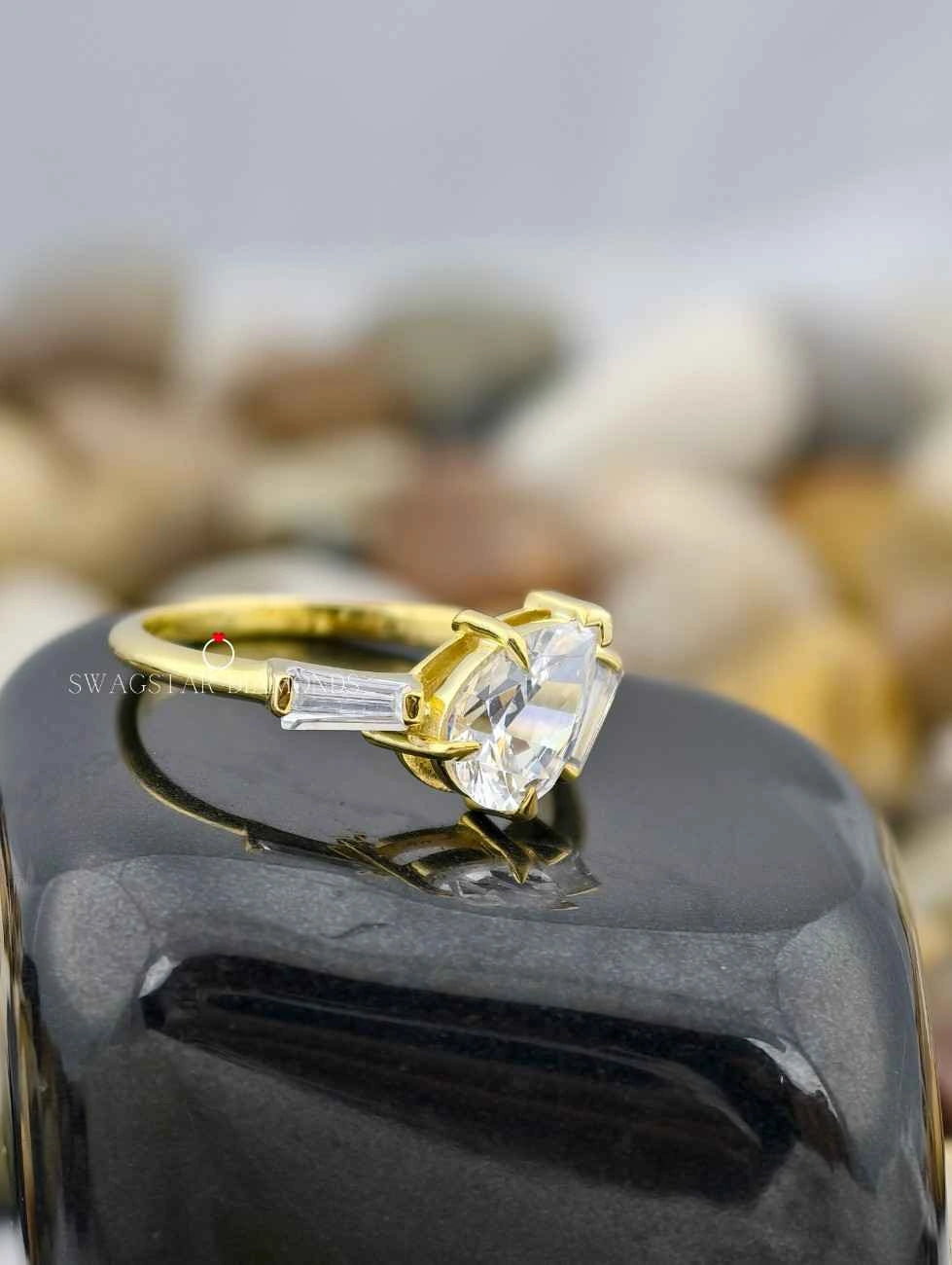 Pear Cut Wedding Ring