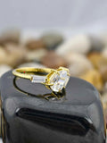Pear Cut Wedding Ring