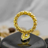 Pear Shape Eternity Band Ring