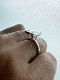 Radiant Cut Bezel Set Ring