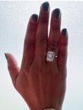 Radiant Cut Bezel Style Engagement Ring