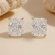 Radiant Cut Lab Diamond Earrings