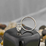 Radiant Cut Solitaire Engagement Ring For Her