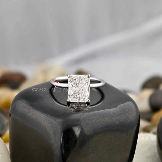 Radiant Cut Solitaire Propose Ring 