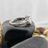 Radiant Cut Wedding Engegament Ring 
