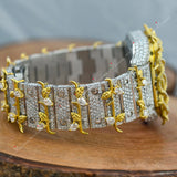 Rapper Moissanite Watch