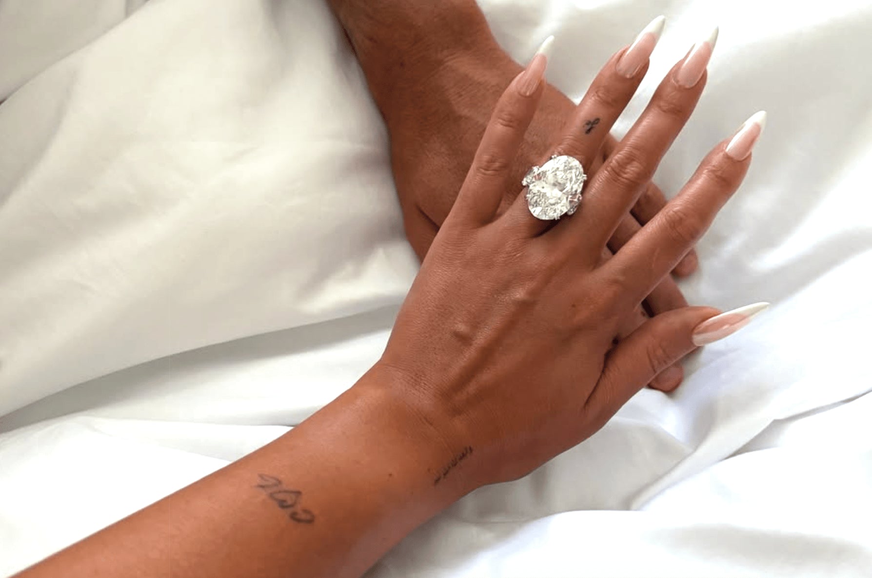 Ronaldo's GF Engagement Ring