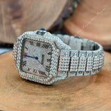  Rose Gold Plated Moissanite Watches For Him