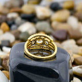Round Cut CVD Diamond Rings