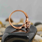 Round Cut Engagement Solitaire Ring 