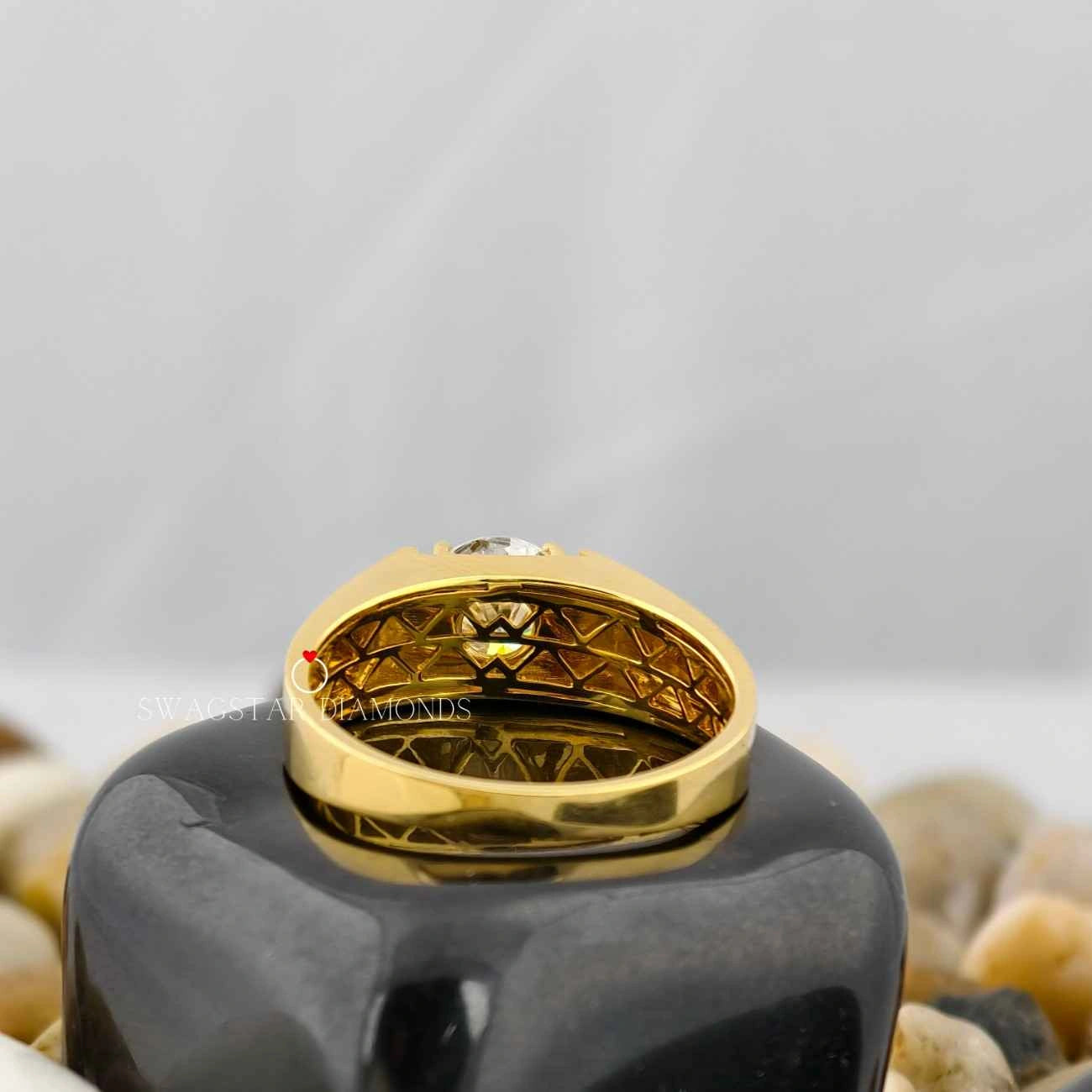Round Cut Engagement Wedding Ring