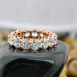 Round Cut Full Eternity Band