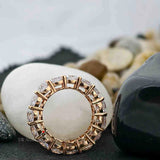 Round Cut Full Eternity Band Ring
