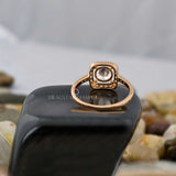 Round Cut Halo Wedding Ring