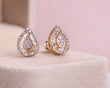 Round Cut Lab DIamond Earring