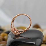 Round Cut Lab Grown Diamond Rings.