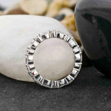 Round & Marquise Cut Lab Created Diamond Ring