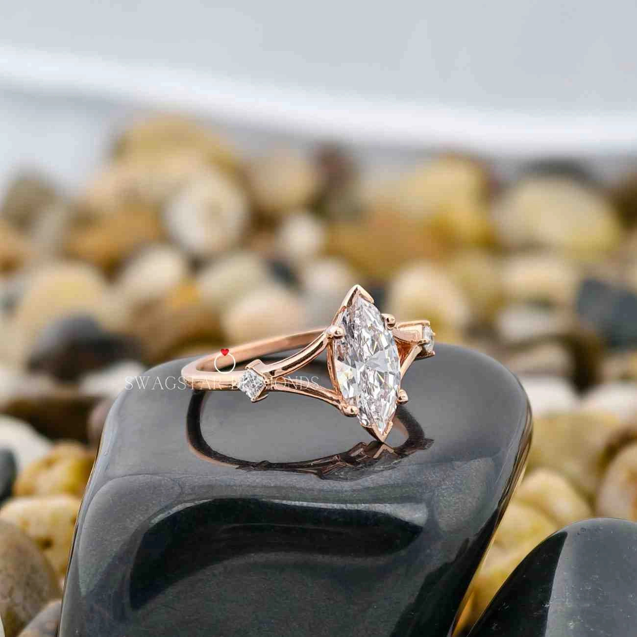 Split Shank Wedding Ring