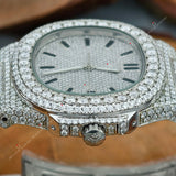 Stainless Steel Moissanite Watch For Gifts