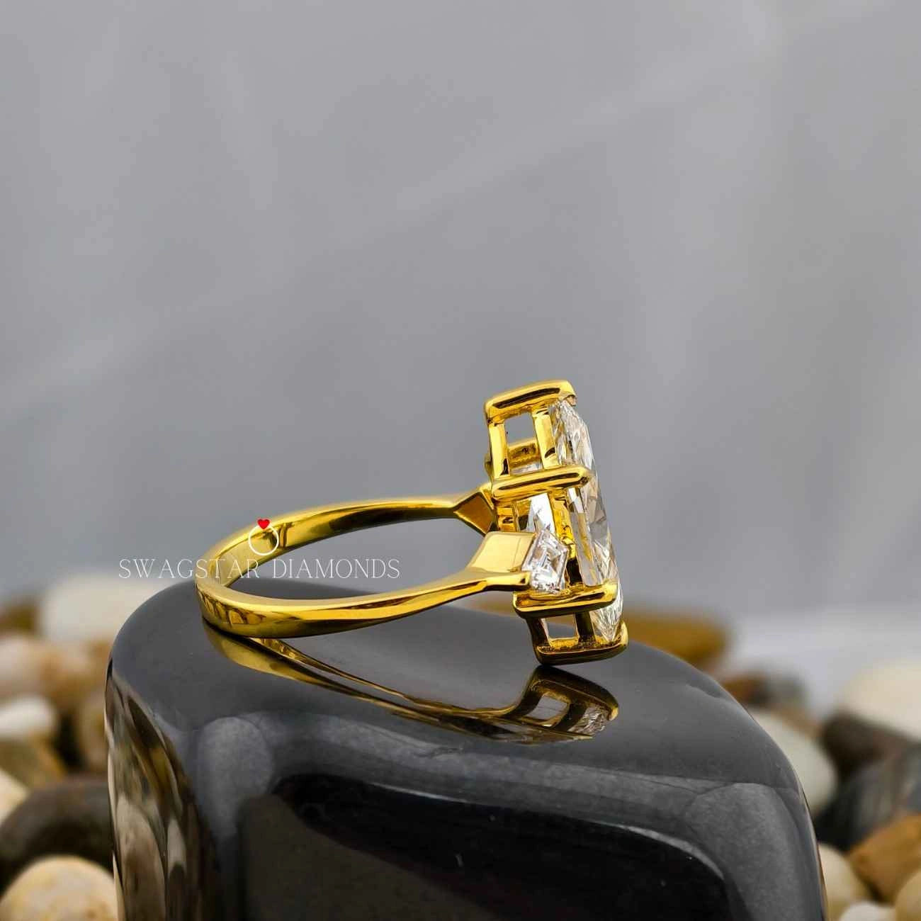 Three Stone Diamond Ring