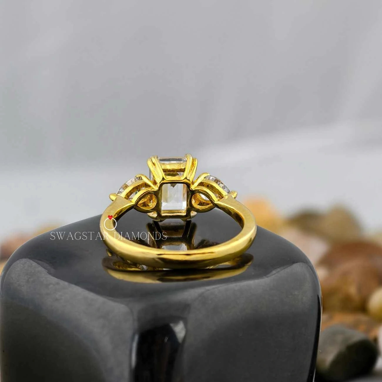 Three Stone Diamond Rings