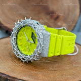 Throne Style Moissanite Watch 