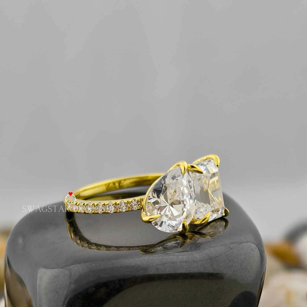 Toi Et Moi Engegament Ring