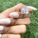 Toi Et Moi Lab Diamond Engagement Ring