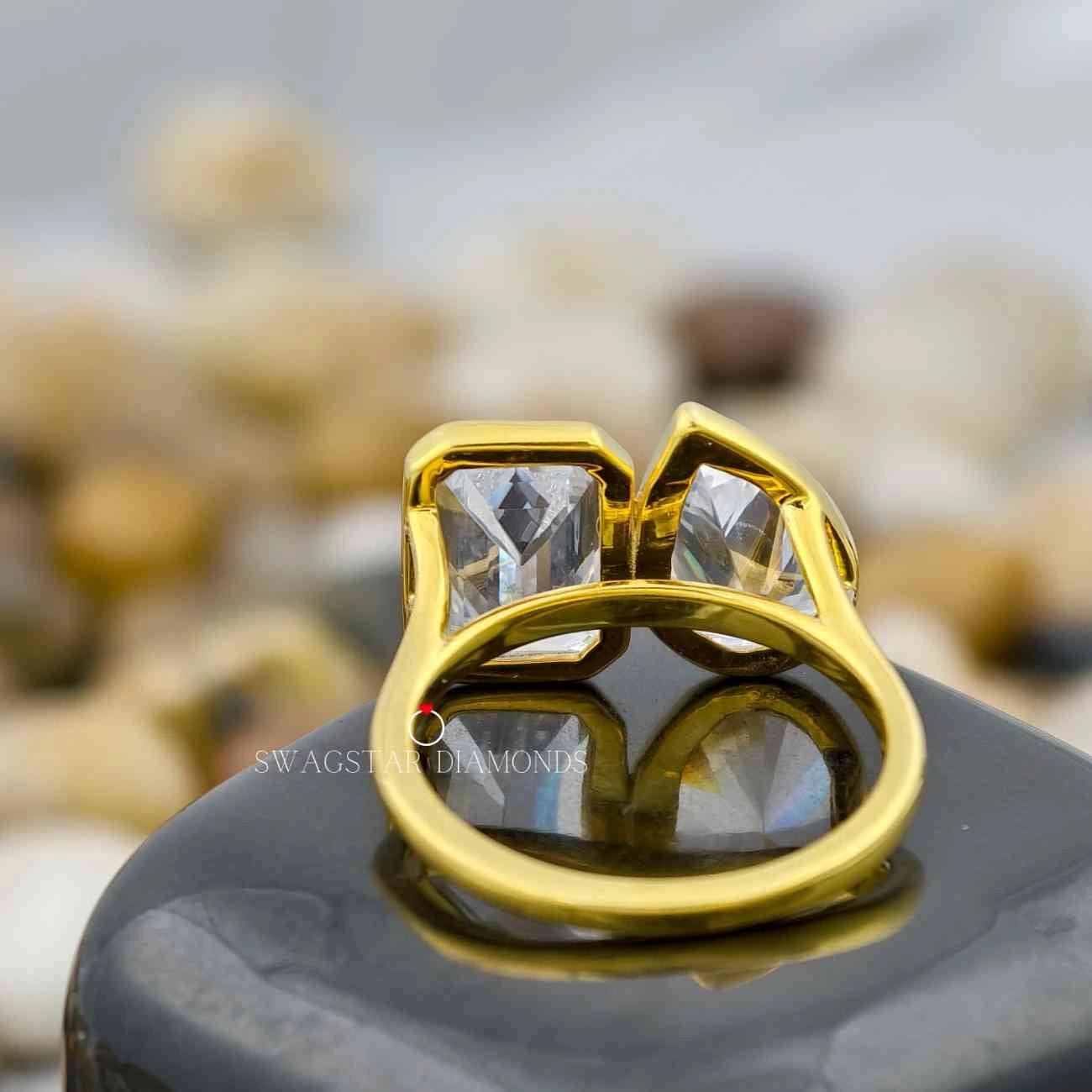 Toi Et Moi Two Stone Diamond Ring