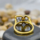 Toi Et Moi Two Stone Diamond Ring