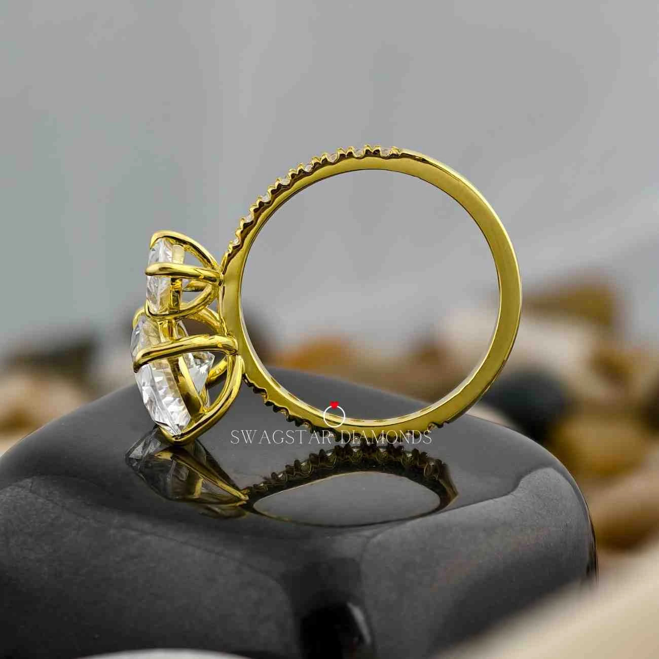 Toi et Moi Wedding Ring
