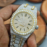 Trendy Moissanite Watch For Men