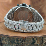 Trendy Multi Chrono Moissanite Watches